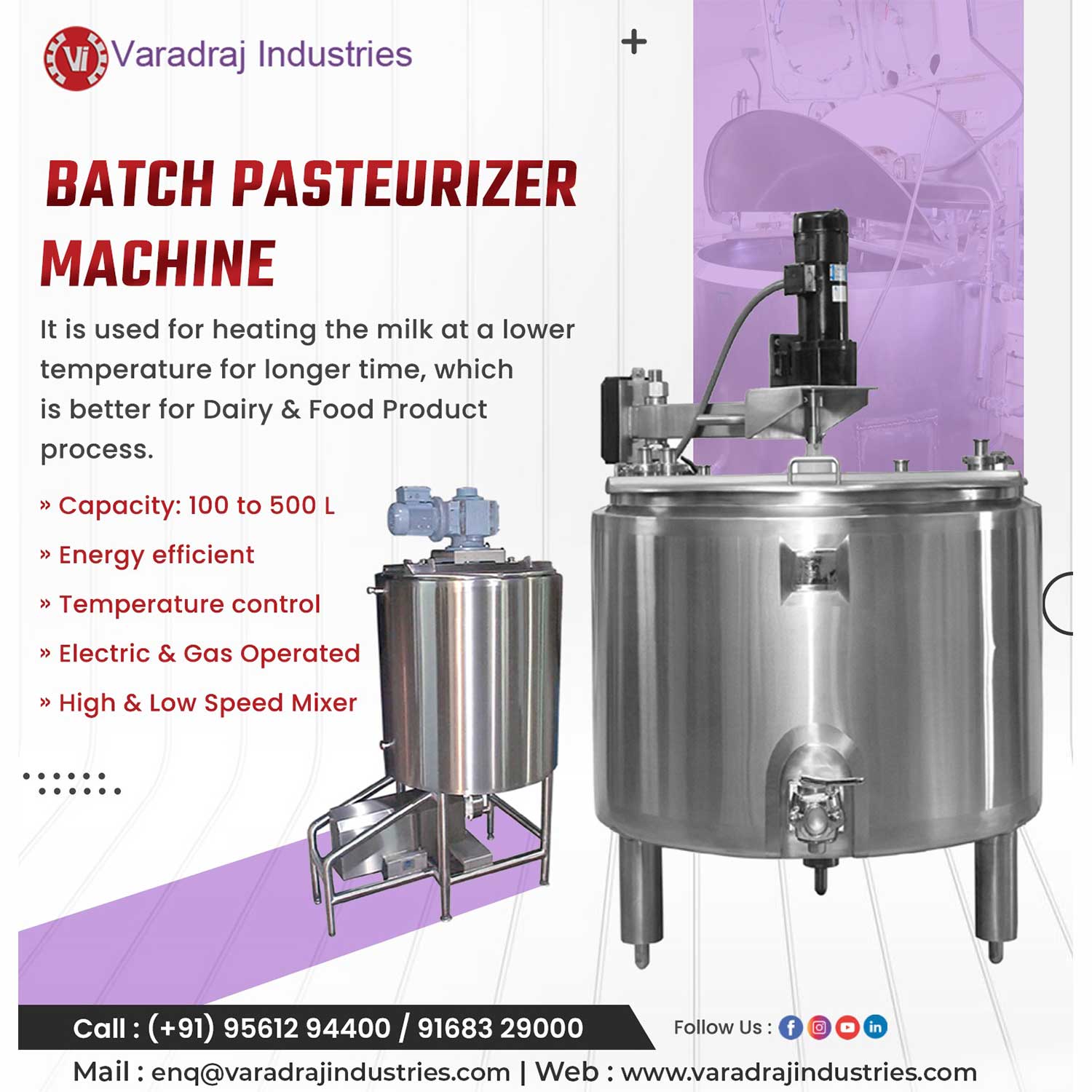 Batch Pasteurizer